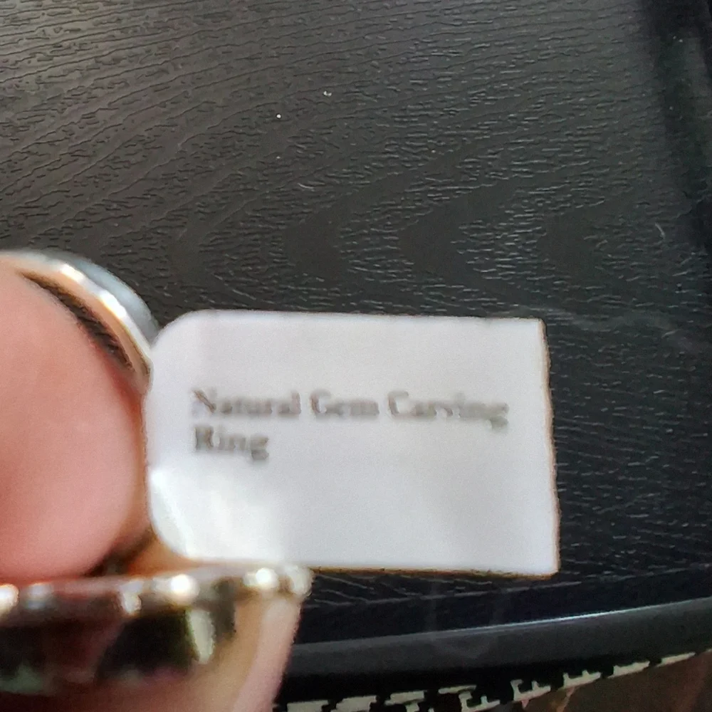 COTTON CANDY DAHLIA COW HEAD RING 925 STERLING SILVER ADJUSTABLE 6-8